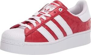 Adidas Superstar Bold W FZ1836 Womens 10.5 Red Heart Platform Shoes NIB